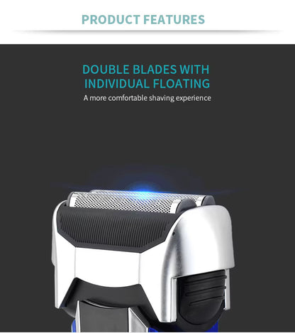 Men's Rechargeable Electric Shaver Precision Grooming with Long-Lasting Battery | RSM-1588