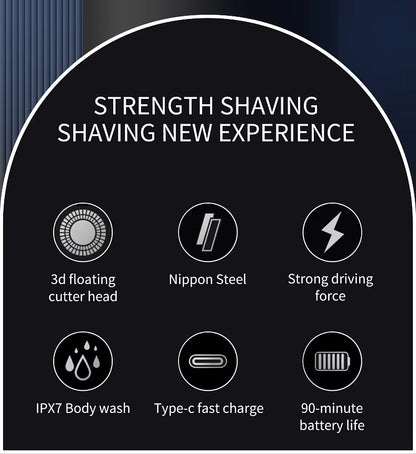 Electric Mini Shaver – Compact & Portable Grooming Tool for Precision Shaving | T3