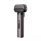 PRITECH R4 Elektrorasierer für Männer, wiederaufladbarer Haar- und Bartschneider mit USB-Anschluss, IPX7-wasserdicht, mit Rasierklingen | RSM-2120 