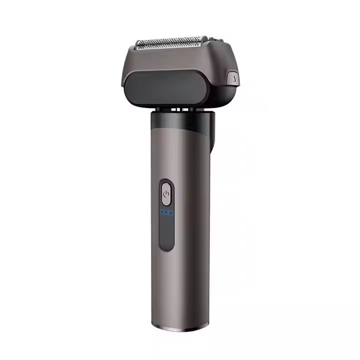 PRITECH R4 Elektrorasierer für Männer, wiederaufladbarer Haar- und Bartschneider mit USB-Anschluss, IPX7-wasserdicht, mit Rasierklingen | RSM-2120 