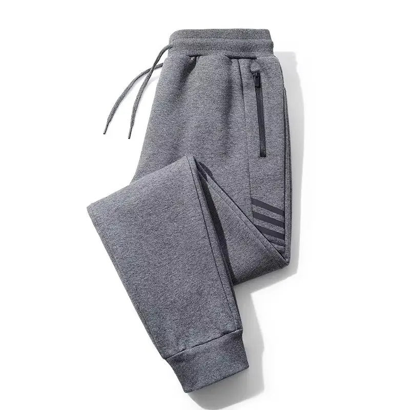 Herrenhose Locker sitzende Sporthose Große gerade Röhre Warme Jogginghose | K176 