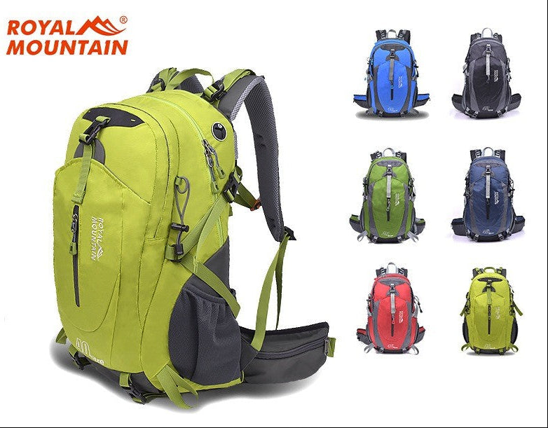 Royal Mountain Classic Wanderrucksack – 40L wasserdichter Outdoor-Reiserucksack mit multifunktionalem Design | 4099 