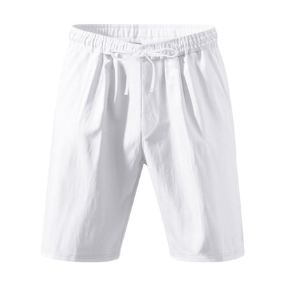 Leichte Strandshorts aus Leinenmischung für Herren – Relaxed Fit 5-Zoll-Freizeitshorts | WW-2 