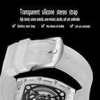 Herrenuhren Luxus Transparente tonnenförmige hohle automatische mechanische Uhr | K-2015A 