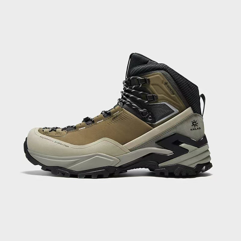 KAI LAS MT5-GTX Mid Hiking Shoes | Men's Waterproof Leather Trekking Boots | Non-Slip Outdoor Trail Footwear | 2533