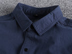 Vintage Workwear Doppeltaschenhemd Retro Casual Classic Shirt Top für Herren | V38 