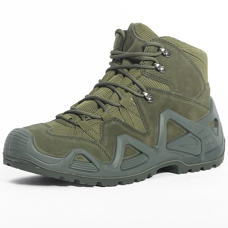 JLXY Tactical Desert Combat Boots | Waterproof Insulated Winter Hiking Boots | High-Top Outdoor Military Footwear | LW