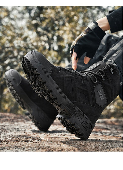 Bottes de randonnée imperméables pour hommes, bottes de combat militaires tactiques respirantes pour le désert | 307 