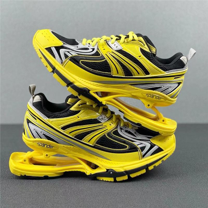 Paris 6th X-Pander Spring Sole Sneakers Distressed Dad Shoes Unisex High-Top Platform Casual Trainers