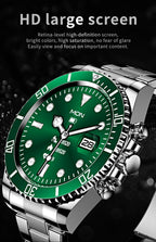 Herrenuhr Stahlarmband BT Call Smart Watch Rolex Style Business Sports Smart Watch | AW-12 