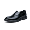 Herren Business-Loafer mit spitzer Zehenpartie und Reißverschluss, edel, gutaussehend, formelle Abendschuhe | 7823 