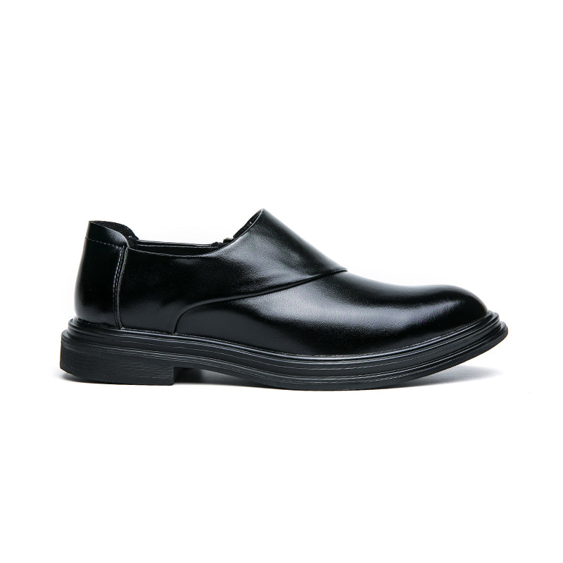 Herren Business-Loafer mit spitzer Zehenpartie und Reißverschluss, edel, gutaussehend, formelle Abendschuhe | 7823 