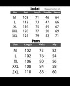 Herren Casual Trainingsanzug Langarm Athletic Set Full Zip Jacke und Hose Hoodie Anzug 