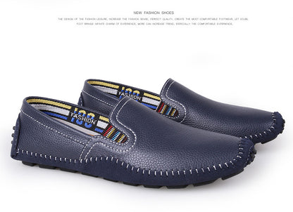 Mocassins à enfiler urbains chics cousus à la main pour hommes | Chaussures de marche | 9898 