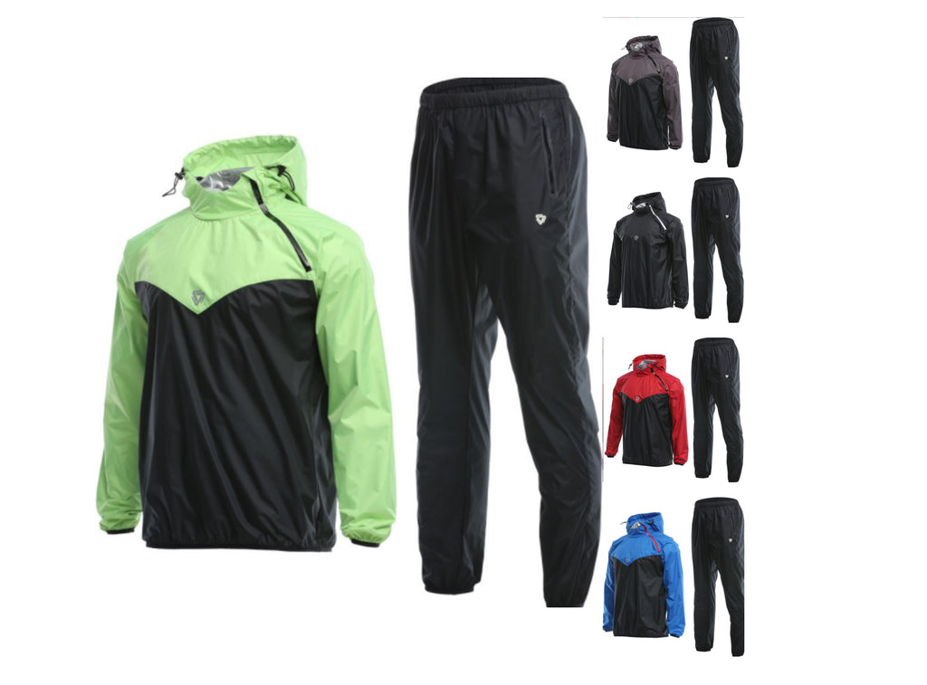 Hochwertiger Saunaanzug für Herren, Saunajacke, Hose, Trainingsanzüge fürs Fitnessstudio | TC2882 