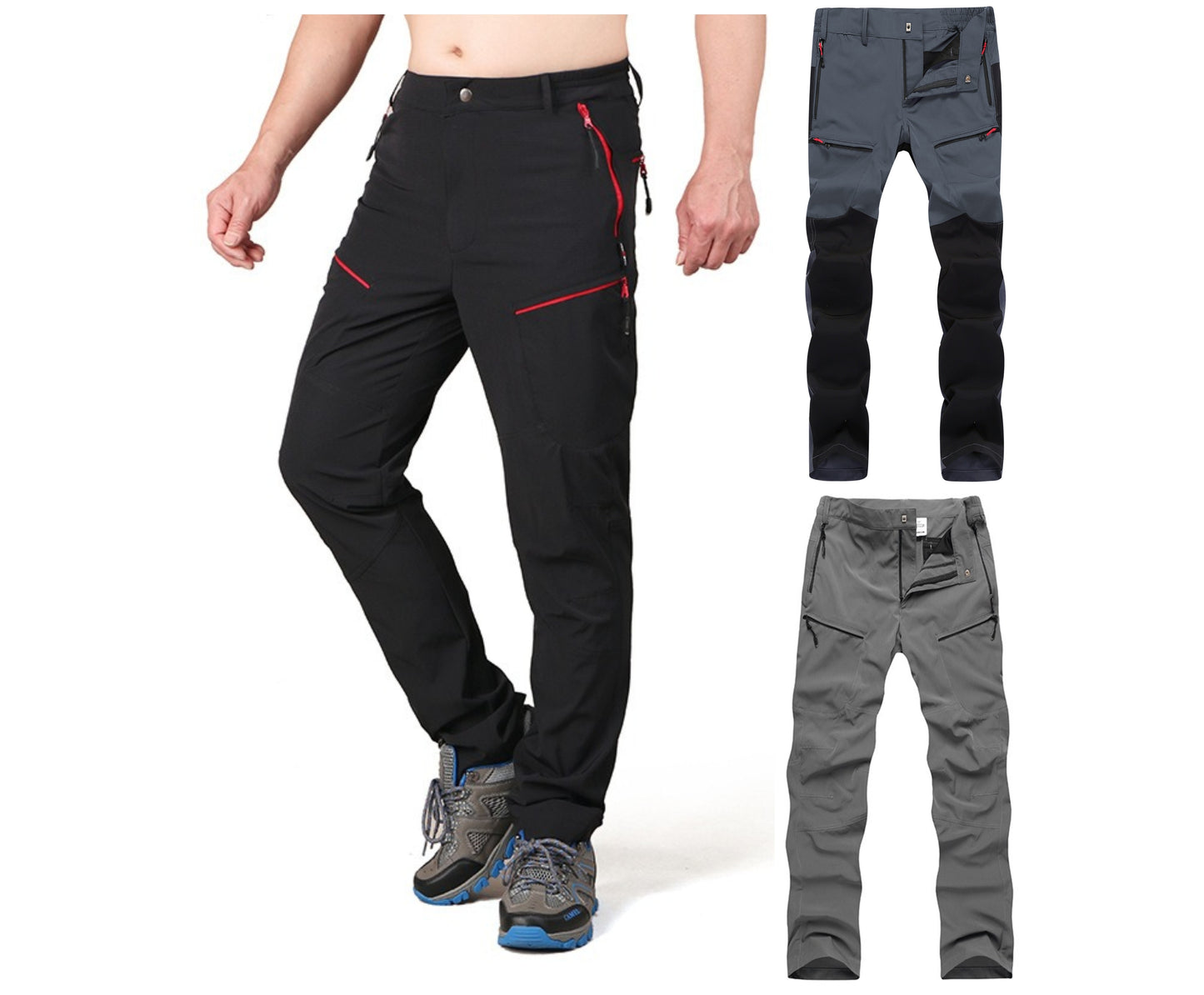 Pantaloni cargo leggeri da uomo, da trekking, antistrappo, ad asciugatura rapida | YC17012 