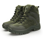 Hohe Mil-Com-Stiefel mit seitlichem Reißverschluss | Armee-Sicherheitsschuhe | A09