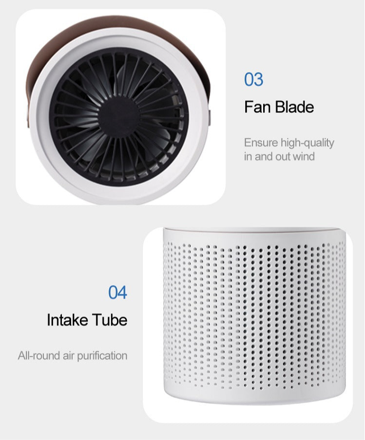 Hochleistungs-Luftreiniger, leise, effizient und ideal für Zuhause oder das Büro | AP01 