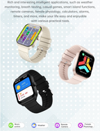 Smartwatch-Armband mit Bluetooth-Anruf, Gesundheitsüberwachung und Sport-Tracker für Männer und Frauen | Z88