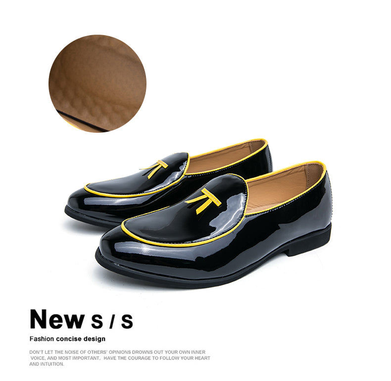 Men's Trendy Tassel Loafers Breathable Lightweight Shoes Outdoor Slip On Loafers | 2219