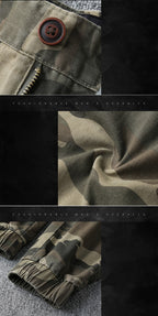 Hochwertige Herren Casual Camouflage Hose Lockere &amp; Verschleißfeste Hose | 211