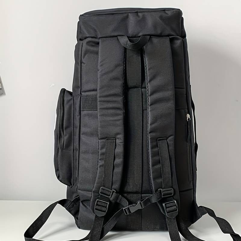 Zaini da trekking di grande capacità, zaini da giorno per esterni, borse da viaggio estetiche con tasche multiple, borsa da campeggio, skateboard e sci | 2C101 