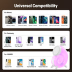 15 W kabellose Schnellladelampe für grenzüberschreitendes Aufladen, magnetischer kabelloser Handy-Ladeständer, Nachtlicht, Pat-Lampe | N70-C 