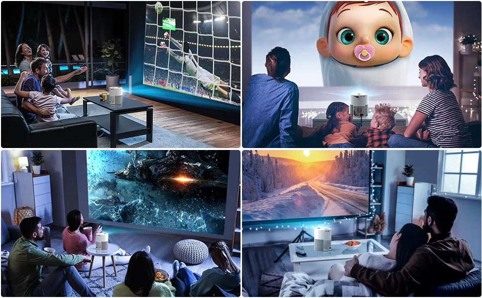 Kapsel-Miniprojektor, tragbares HD-Heimkino mit kompaktem Design | M2021060888 