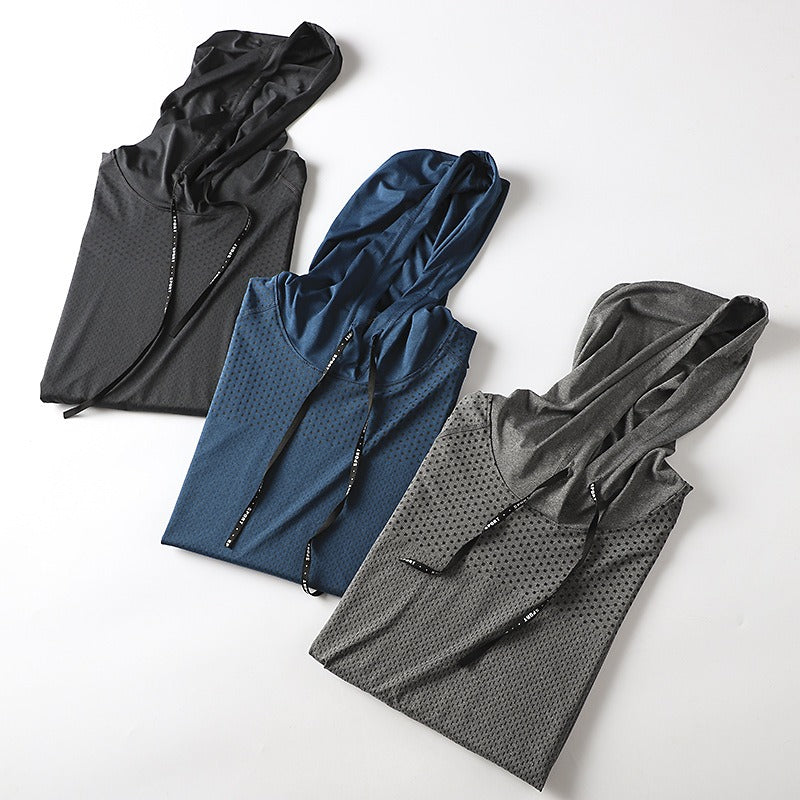 Herren Fitness Laufen Sport Hoodie Gym Kapuzenpullover Muskeltraining Sweatshirt Tops | 61139 
