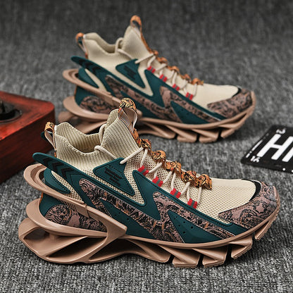 Leichte Laufschuhe für Herren, modisch, lässig, fliegend, gewebt, Turnschuhe, Blade-Sportschuhe | 1236 