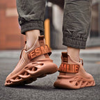 Atmungsaktive Strick-Sneaker zum Spazierengehen, leichte Sportschuhe, bequeme Low-Top-Sport-Turnschuhe | G101 