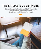 Mini-Projektor Kompaktes HD-Heimkino- und Multimediagerät | YG300 