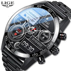 Herren-Smartwatch mit AMOLED-HD-Bildschirm und Bluetooth-Anruffunktion | BW0408 