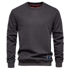 Winterdicker Pullover mit Rundhalsausschnitt, einfarbig, langärmelig, warm, schmaler Pullover | HD156 