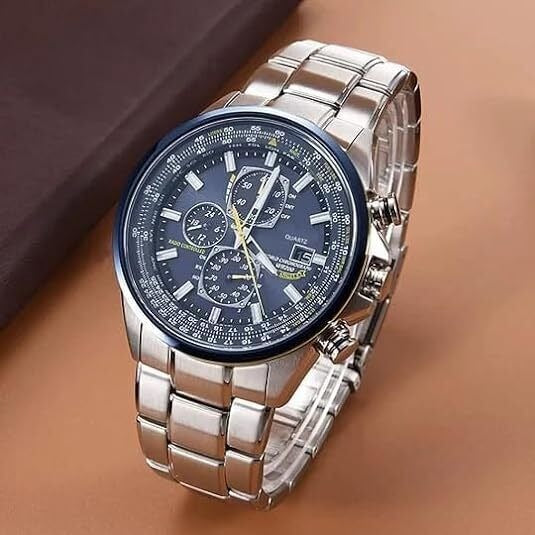 Herren Luxusuhr Marke Quarz Business Chronograph Wasserdichte Armbanduhr | 8220 