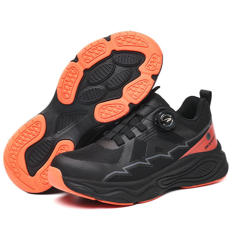 Men's Steel Toe Safety Boots: Anti-Smash & Anti-Puncture Kevlar Sole Protection Safety Boots | 7928