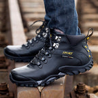Herren Desert Leder Wanderstiefel Wasserdicht Geeignet Sicherheit Robuste Desert Boots | 999 