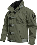 Hochwertige Militärjacke für den Außenbereich, taktisch, wasserdicht, für Herren, Storm Trooper-Oberteile, Outwear, Übergröße, Mantel | JK01 