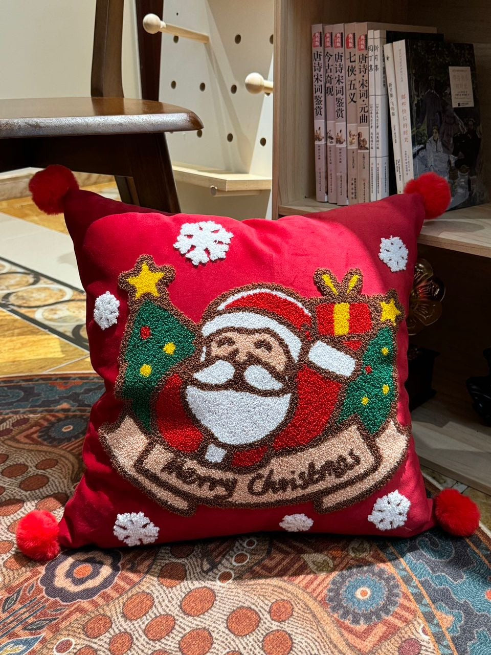 Premium Quality Christmas Tree Plush Gingerbread Stuffed Plants Candy Cane Pillow |