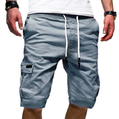 Pantaloni corti sportivi da lavoro con patchwork, casual, estivi, all'aperto | DK-05 