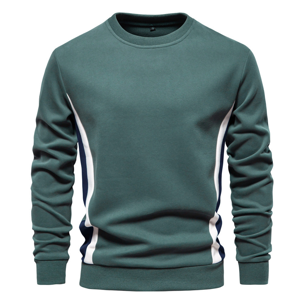 Men's Winter Sweatshirts Crew Neck Casual Pullover Long Sleeve Cotton Jumper Top | HD136