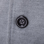 Herren Zweireihiger Wollmantel Mittellang Schmaler Trenchcoat | 3013 