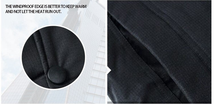 Hochwertiges Fußball-Wintertrikot, Bubble-Training, Sport, wasserdichter Mantel, mittellange Pufferjacke | A999 