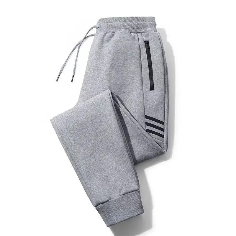 Herrenhose Locker sitzende Sporthose Große gerade Röhre Warme Jogginghose | K176 