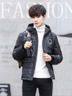 Herren Winter Daunenjacke Warm Hoodie Duck Skianzüge Kapuzenparkas Daunenmantel | 817 