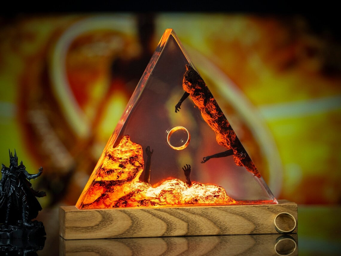 Wohndekor Moderne 3D-LED-Nachtlichter Tischlampe für die Heimdekoration | 06-1 