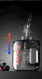Sport-Wasserflasche TRITAN, großes Fassungsvermögen, hitzebeständig, für Outdoor-Reisen, Wasserkocher, Fitnessstudio, Fitnesskrüge | 1022 