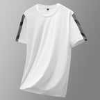 Herren-Set Kleidung 3-teilig T-Shirt Kurzarm Einfarbig Sommer-Sets | 1083 