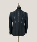 Dreiteiliger Herrenanzug aus hochwertigem Leinen – Formeller Blazer für Hochzeiten und Business | 978 