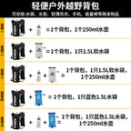 AZELA Ultraleichter Trinkrucksack fürs Laufen – Outdoor-Trail, Radfahren &amp; Marathon | A1317 